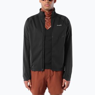 Pánska bežecká bunda Salomon Sense Softshell Jacket deep black