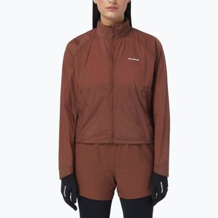 Dámska bežecká bunda Salomon Shakeout Fly burnt umber