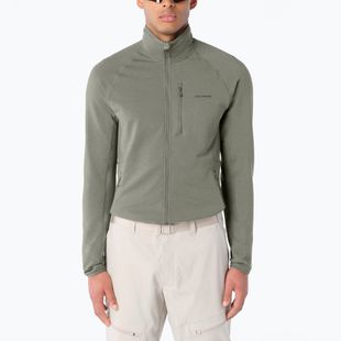 Pánska trekingová mikina Salomon Essential Lightwarm Full Zip castor gray