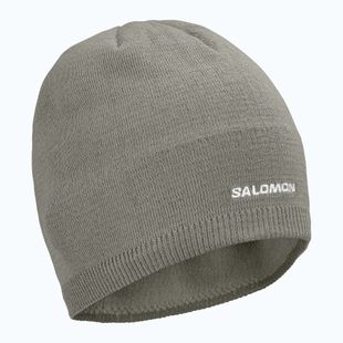Zimná čiapka Salomon Beanie castor gray
