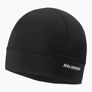 Bežecká čiapka Salomon Run Tech Beanie deep black