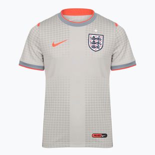 Detský futbalový dres Nike England Pre-Match pewter grey/bright crimson