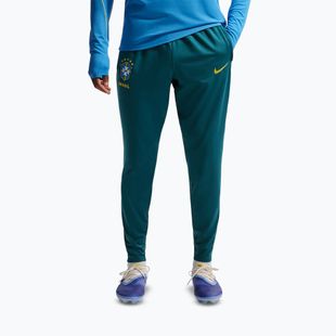 Pánske futbalové nohavice Nike Brazil Strike geode teal/light mint/midwest gold