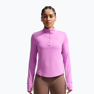 Dámska bežecká mikina Nike Swift Dri-FIT UV 1/4-Zip light magenta