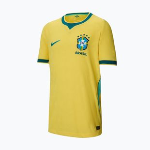 Detský futbalový dres Nike Brazil 2026/27 Match Home canary/light mint/geode teal