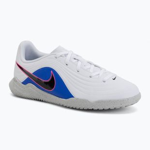 Detské futbalové kopačky Nike Tiempo Maestro Club Jr IC white/racer blue/pink blast/black