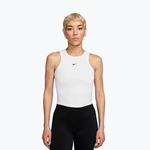 Dámske tričko Nike One Fitted Dri-Fit Cropped Tank thunder white/black