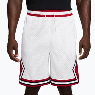 Pánske basketbalové šortky  Jordan Sport Dri-FIT 9" Diamond white/gym red/white