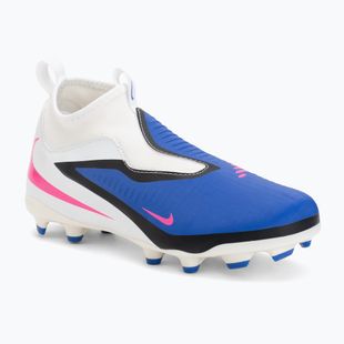 Detské kopačky Nike Jr. Phantom 6 High Academy FG/MG racer blue/white/pink blast