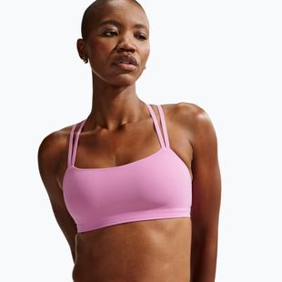 Tréningová podprsenka Nike Zenvy Strappy Light-Support light magenta/white