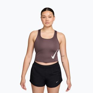 Dámske bežecké tričko Nike Swoosh Run Dri-Fit tattoo/black/white