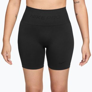 Dámske šortky Nike Pro Seamless High-Waisted Biker 5" black