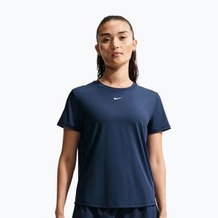 Dámske tréningové tričko Nike One Classic midnight navy/white