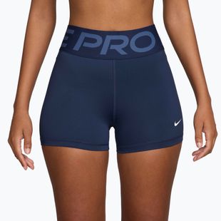 Dámske šortky Nike Pro Sculpt High Waisted 3" Biker midnight navy/white