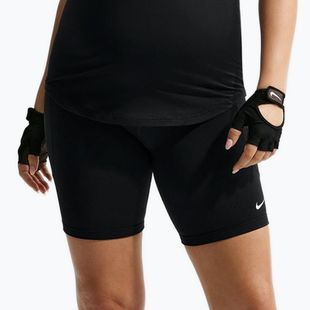 Dámske šortky Nike One Maternity High-Waisted 8" black/white