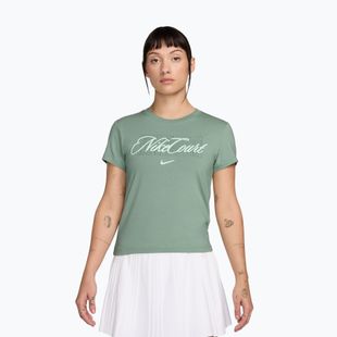 Dámske tenisové tričko Nike Court Heritage steam/barely green