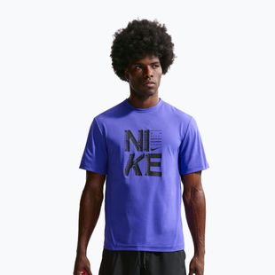 Pánske tréningové tričko Nike Hyverse Dri-Fit Persian violet/black