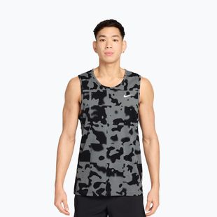 Pánske tréningové tričko Nike Hyverse Dri-Fit TT smoke grey/black/white