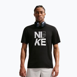 Pánske tréningové tričko Nike Hyverse Dri-Fit Persian black/white