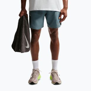 Pánske bežecké šortky Nike Miler Dri-Fit Brief Lined7" mineral slate