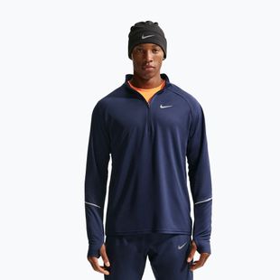 Pánska bežecká mikina Nike Miler Dri-Fit UV 1/2 Zip midnight navy