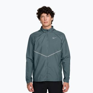 Pánska bežecká bunda Nike Miler Repel UV mineral slate