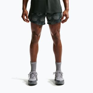 Pánske bežecké šortky Nike Stride Dri-Fit Brief Lined 5" black spruce