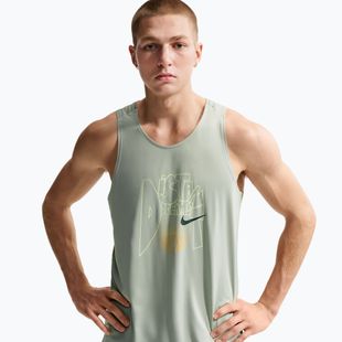 Pánske bežecké tričko Nike Stride Dri-Fit ADV jade horizon/linen