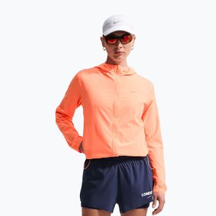 Dámska bežecká bunda Nike Swift Repel Packable orange pulse