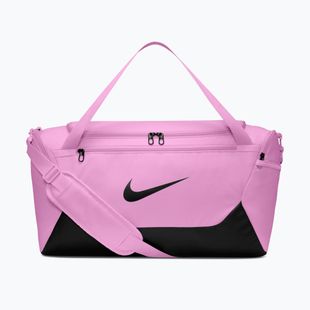 Tréningová taška Nike Brasilia Duffel Small 40 l light magenta/black/black