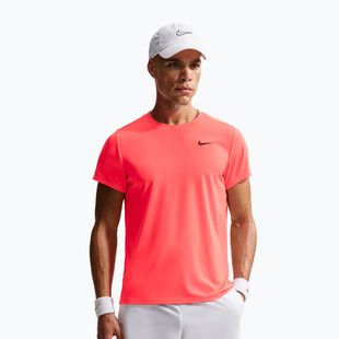 Pánske tenisové tričko Nike Court Dri-Fit Victory hot lava/black