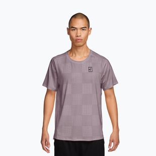 Pánske tenisové tričko Nike Court Dri-Fit Advantage Print light violet ore/black