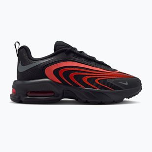 Detská obuv Nike Air Max Fire black/picante red/smoke grey