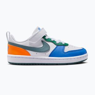 Detské topánky Nike Court Borough Low Recraft white/malachite/mineral slate