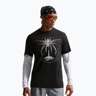 Pánske bežecké tričko Nike Dri-Fit Running black