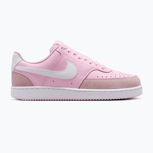 Dámske topánky Nike Court Vision Low Suede pink foam/white