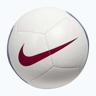 Futbalová lopta Nike Pitch FC Barcelona white/cardinal red size 5