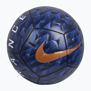 Futbalová lopta Nike Academy France blackened blue/game royal size 5