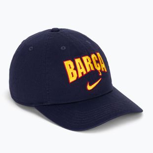 Detská šiltovka Nike FC Barcelona Club Cotton blackened blue