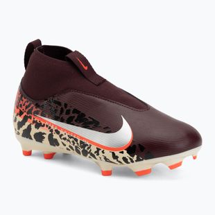 Detské kopačky Nike United Jr. Mercurial Superfly 10 Academy MG burgundy crush/metallic silver