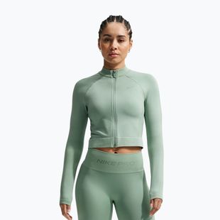Dámska tréningová mikina Nike Pro Seamless Full Zip Top steam