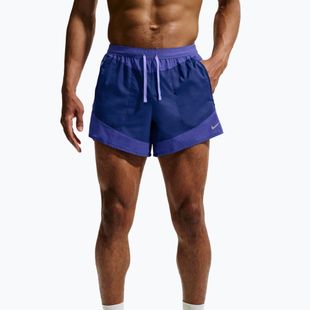 Pánske bežecké šortky Nike Stride Dri-Fit Brief-Lined 5" deep royal blue/lapis