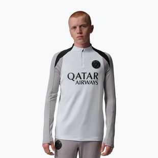 Pánsky futbalový dres longsleeve Nike Paris Saint-Germain Strike Drill Top SE white/atmosphere grey/black/black
