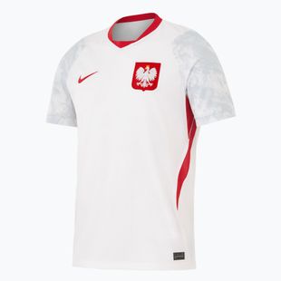 Pánske futbalové tričko Nike Dri-Fit Poland Stadium Home 2026 white/field silver
