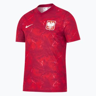 Pánske futbalové tričko Nike Dri-Fit Poland Away 2026 noble red/sport red
