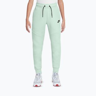Detské nohavice Nike Sportswear Tech Fleece barely green/black/black