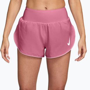 Dámske bežecké šortky Nike Tempo Swoosh Dri-Fit Mid-Rise Brief-Lined peony/pink foam/white