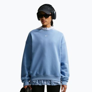 Dámska mikina Nike Studio Fleece Medium Weight work blue/sail