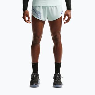 Pánske bežecké šortky Nike AeroSwift Dri-Fit ADV Brief-Lined 2" barely green/lapis