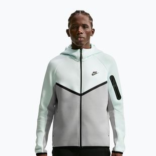 Pánska mikina Nike Tech Windrunner Full Zip barely green/light silver/black